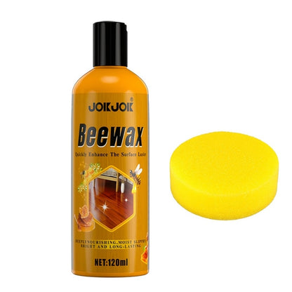 Beeswax Wood Polish & Kit, Natural Wood Furniture Care Wax Deeply Moisturizes, Removes Scratches & Dullness
