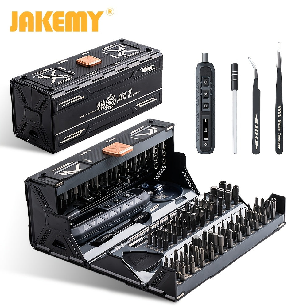 180-in-1 Electric Screwdriver Set with 160 Magnetic Bits for an Everyday Personal Care Routine