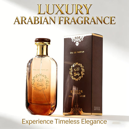 Cologne Spray for Men Desert Knight 3.04 oz with Amber Glass Bottle and Brown Presentation Box