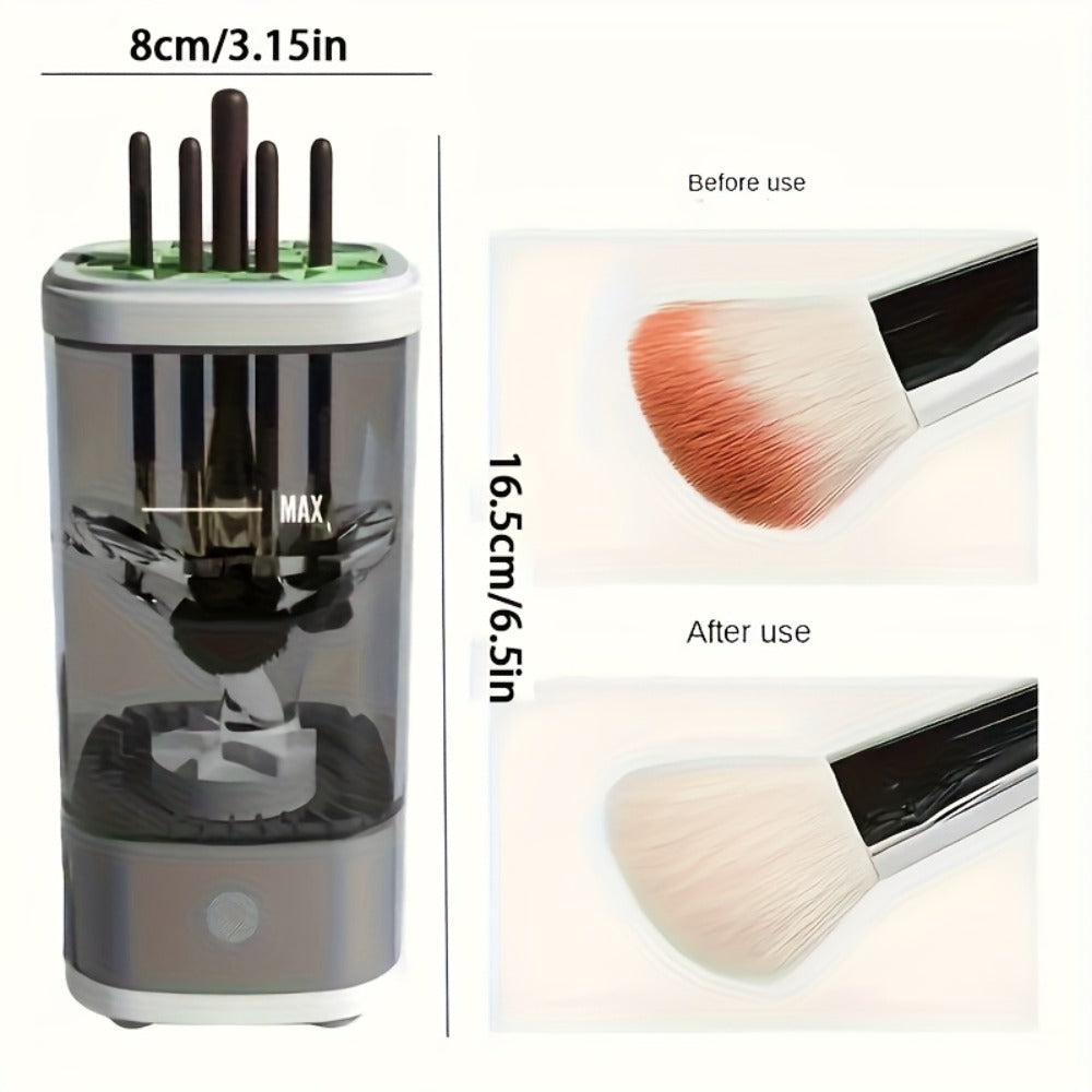 Electric Makeup Brush Cleaner 7000RPM Handheld Automatic USB & Battery Powered – Cosmetic, for Makeup, Travel and Everyday Vanity Use