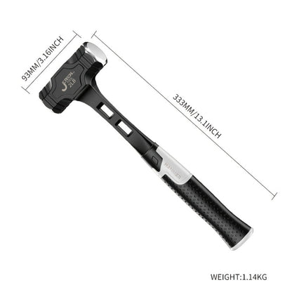 Octagonal Hammer High Carbon Steel Sledge Hammer with Grip Handle for Entryways, Bedrooms and Living Spaces