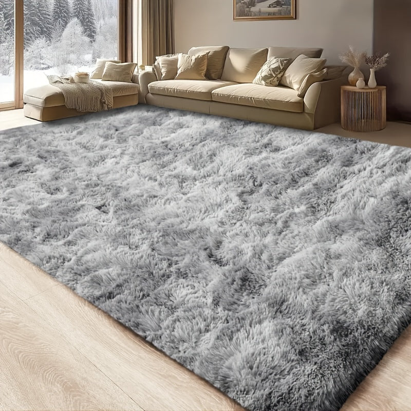 Shag Rug Fluffy Thick Area Rug - Fuzzy Tufted Plush Carpet for Bedroom & Living Room, Floor Mat in Multiple Colors & Sizes