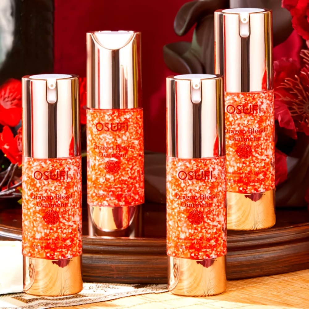 Face Cream Dragon Blood Placenta Formula with Vitamin C, Glycerin and 2-Pack or 4-Pack Options