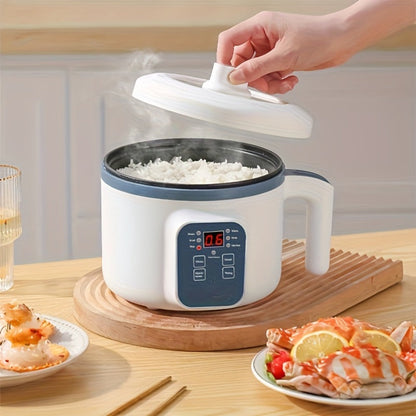 Electric Hot Pot 1.7L Multifunctional for Entryways, Bedrooms and Living Spaces, with the Listed Configuration