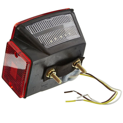 12V LED Trailer Tail Lights Kit – Stop, Turn Signal, Brake & License Plate Light for Trailers Under 80" – Boat, RV, Camper, Truck