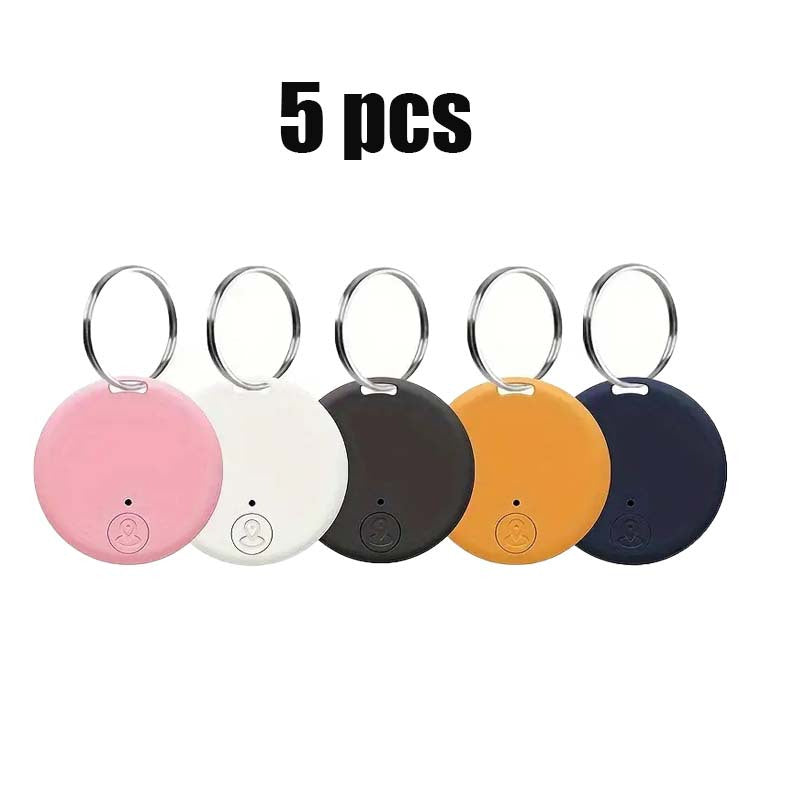 Solar Mini Key Finder Smart Tracker Anti-Lost Alarm Device – Portable Location Tracker for Keys Phone Wallet Luggage Pets