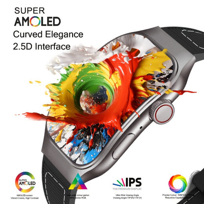 Smartwatch 2.01 Inch Curved Screen with Mini Games, Voice Assistant and 100+ Sport Modes in Three Colors