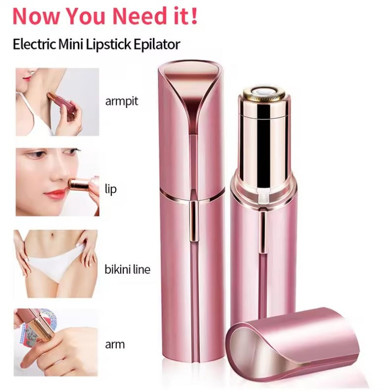 Painless Electric Facial Epilator for Women – Face & Body Hair Remover for Upper Lip Chin Cheeks Peach Fuzz