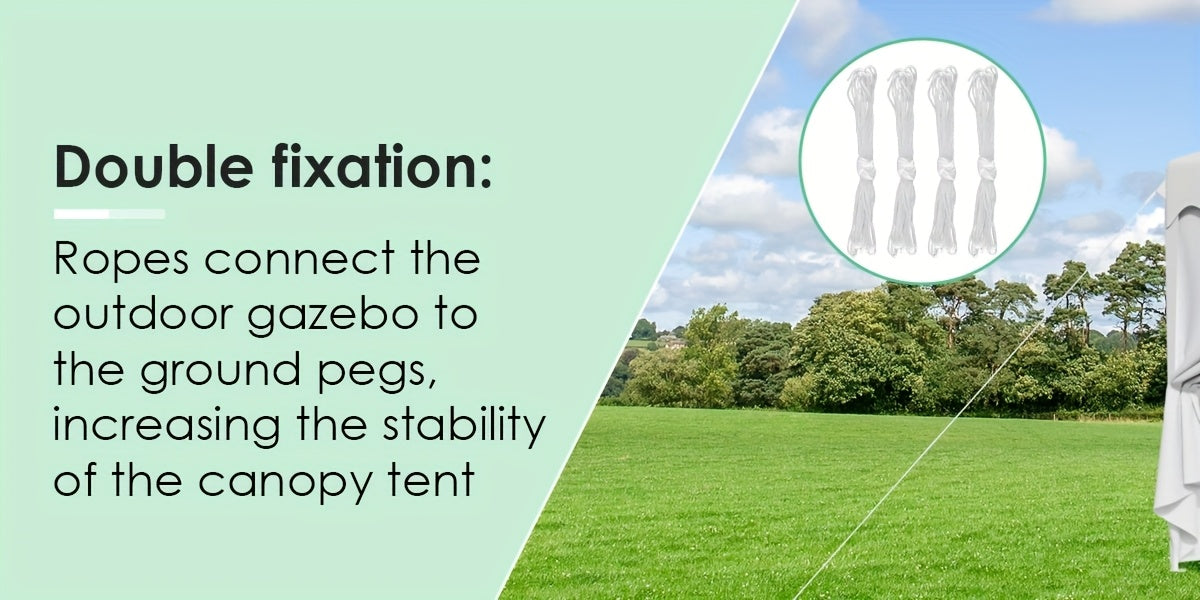 Pop Up Canopy Tent with Sidewalls, Outdoor Party Wedding Backyard for Garden, Patio and Yard Use