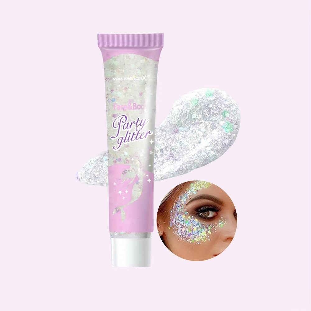 Holographic Glitter Gel Set 10 Colors Cosmetic Grade Face Body Makeup – Festival Rave Cosplay Anime