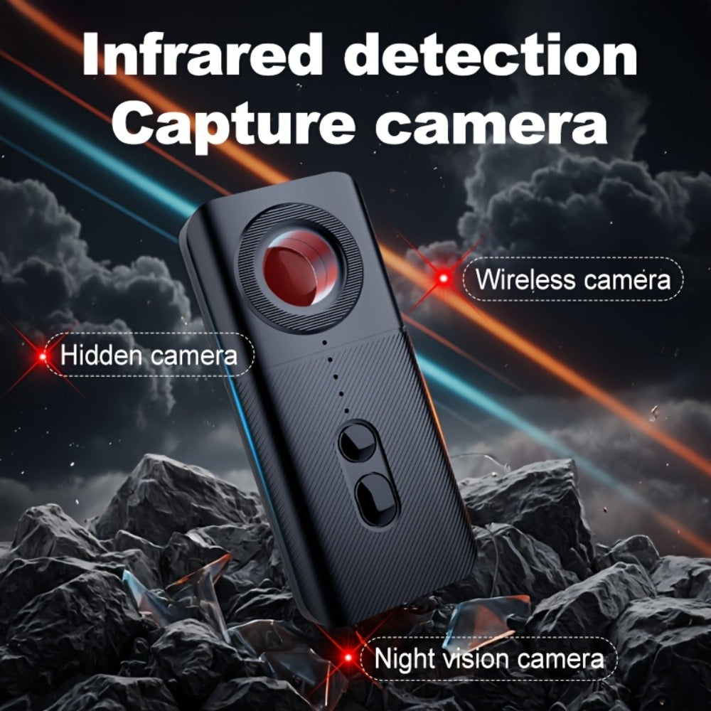 T3 Anti-Spy Detector Universal Hidden Camera & GSM Bug Finder with Night Vision, LED Display, GPS Tracking Detection