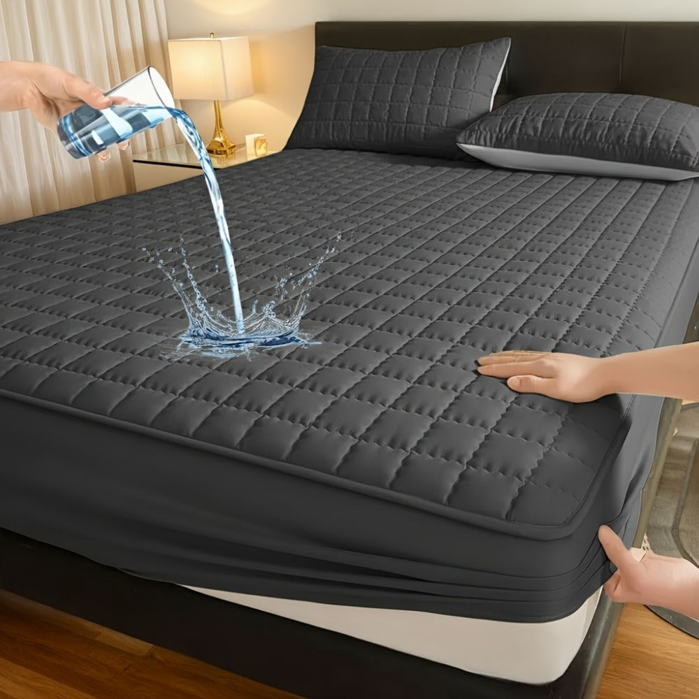 Mattress Protector Cover Soft Breathable Cooling Fitted Sheet Twin Full Queen King Deep Pocket Machine Washable Bed Cover for Home Hotel