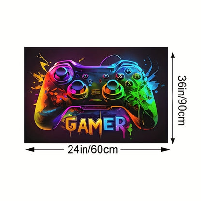 Gaming Mouse Pad Large Extended Cyberpunk Controller Design Desk Mat for PC Console Streaming for an Everyday Personal Care Routine
