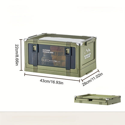 Collapsible Storage Box | Foldable Camping Outdoor Travel Organizer