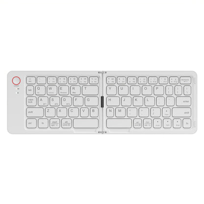 Folding Wireless Keyboard KLZO B023 Dual-Fold Magnetic, Slim Portable Bluetooth Keyboard, Ultra-Long Battery Life