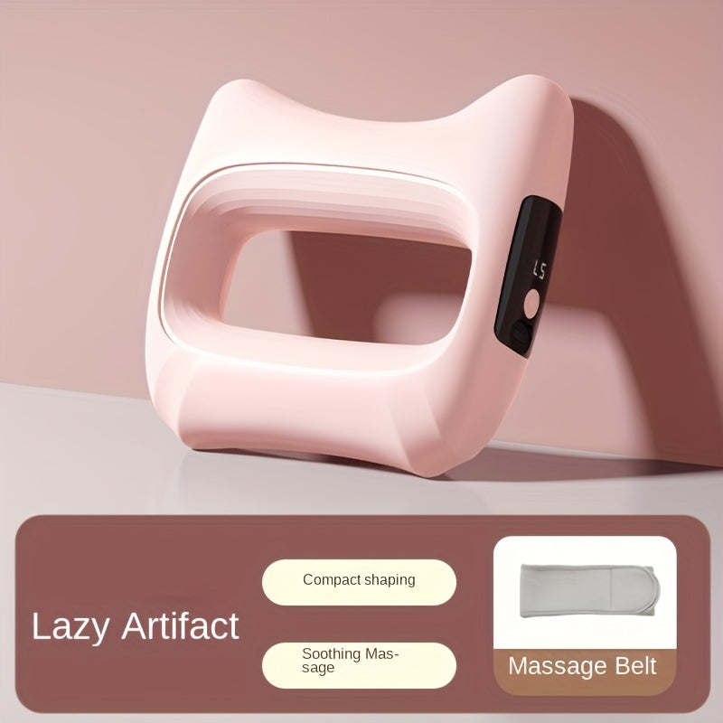 Massage Ring Fascia Massager – Mini Neck Waist & Full Body Muscle Relaxing Ring with Massage Belt, Multi-Function Fitness Relaxation Tool