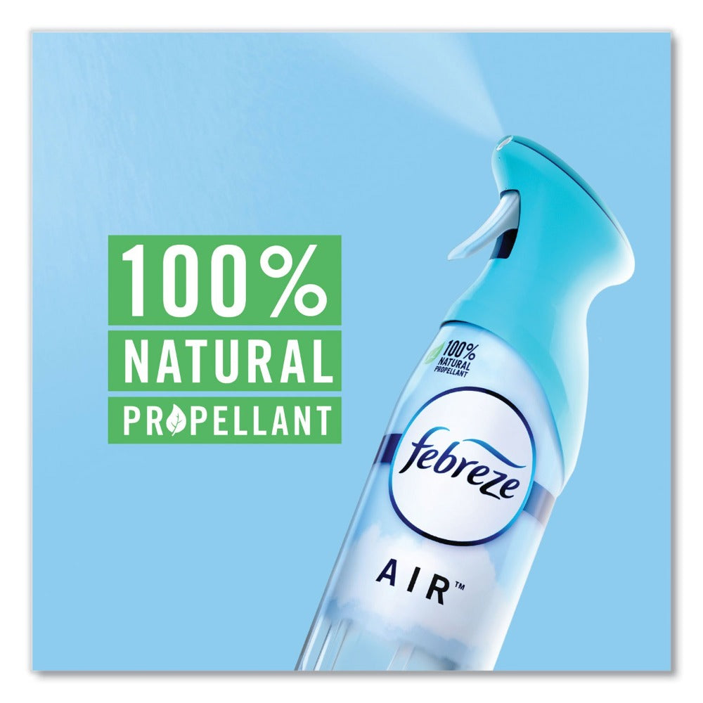 Febreze AIR Gain Original Air Freshener Spray 8.8oz 6-Pack Carton, Odor Eliminator, 100% Natural Propellant