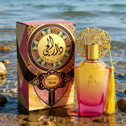 Women's Perfume Arabic Eau de Parfum 3.38 oz with Fruity Oriental Profile and Ornate Gold Bottle