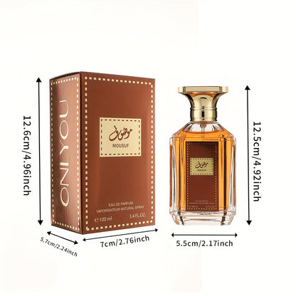 Men's Cologne Woody Ebony Eau de Parfum, Fragrance for Men, 3.4 fl oz & 1.69 oz Collector's Edition