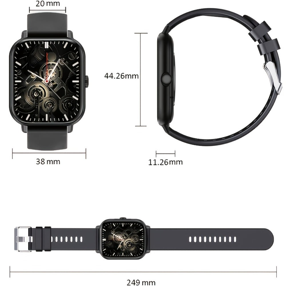 Smartwatch Smart Bracelet 1.83" Full Touch – Wireless Calling, Message Notifications, Fitness & Multi-Sport Tracker, Heart Rate