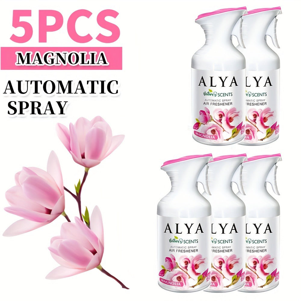 Aromatherapy Air Freshener Spray 6 Scents, Lavender Vanilla Ocean Magnolia for Entryways, Bedrooms and Living Spaces