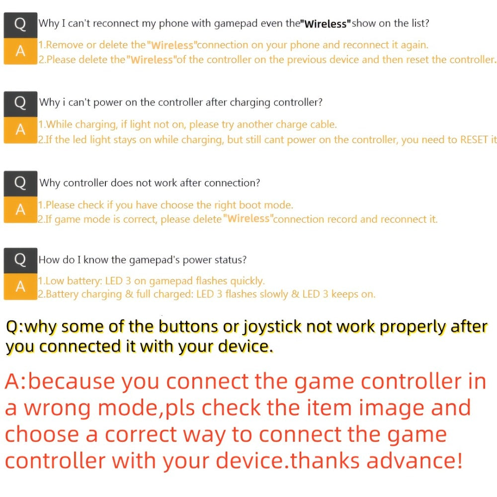 Bluetooth Wireless Gamepad Controller for iPhone Android PC Tablet Steam Deck, Rechargeable, Design