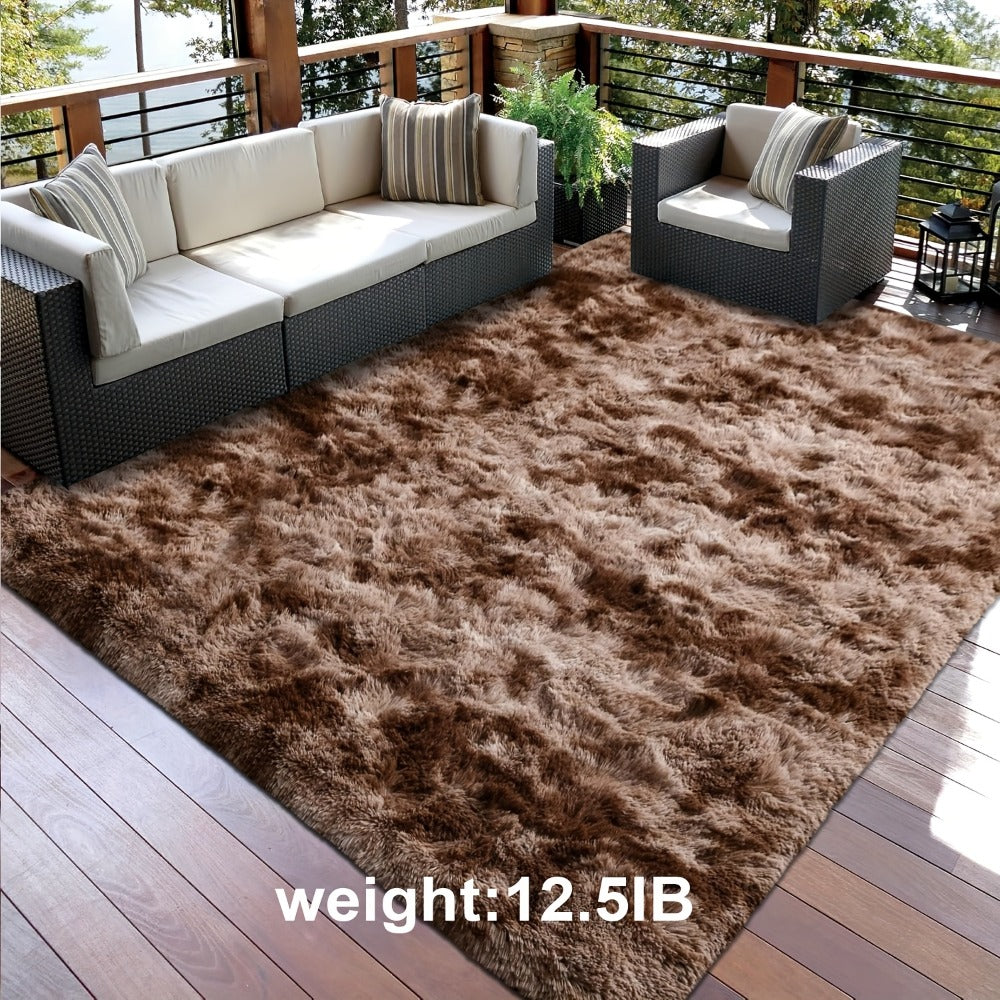 Non-Slip Area Rug Fluffy Soft Carpet – Modern Home Decor Floor Mat for Living Room, Bedroom, Kitchen & Bathroom | Easy Clean Cute Plush Rug