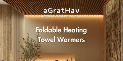 Electric Towel Warmer 35L Large Capacity Foldable Blanket Warmer with Timer & Drying Mode, Fast Heating