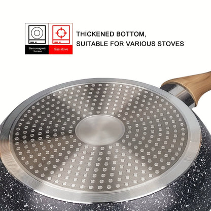 Non-Stick Frying Pan Set 3-Piece 7 9.5 11 Inch, Skillet Set with Insulated Handle for Home Cooking, Dining and Outdoor Meals