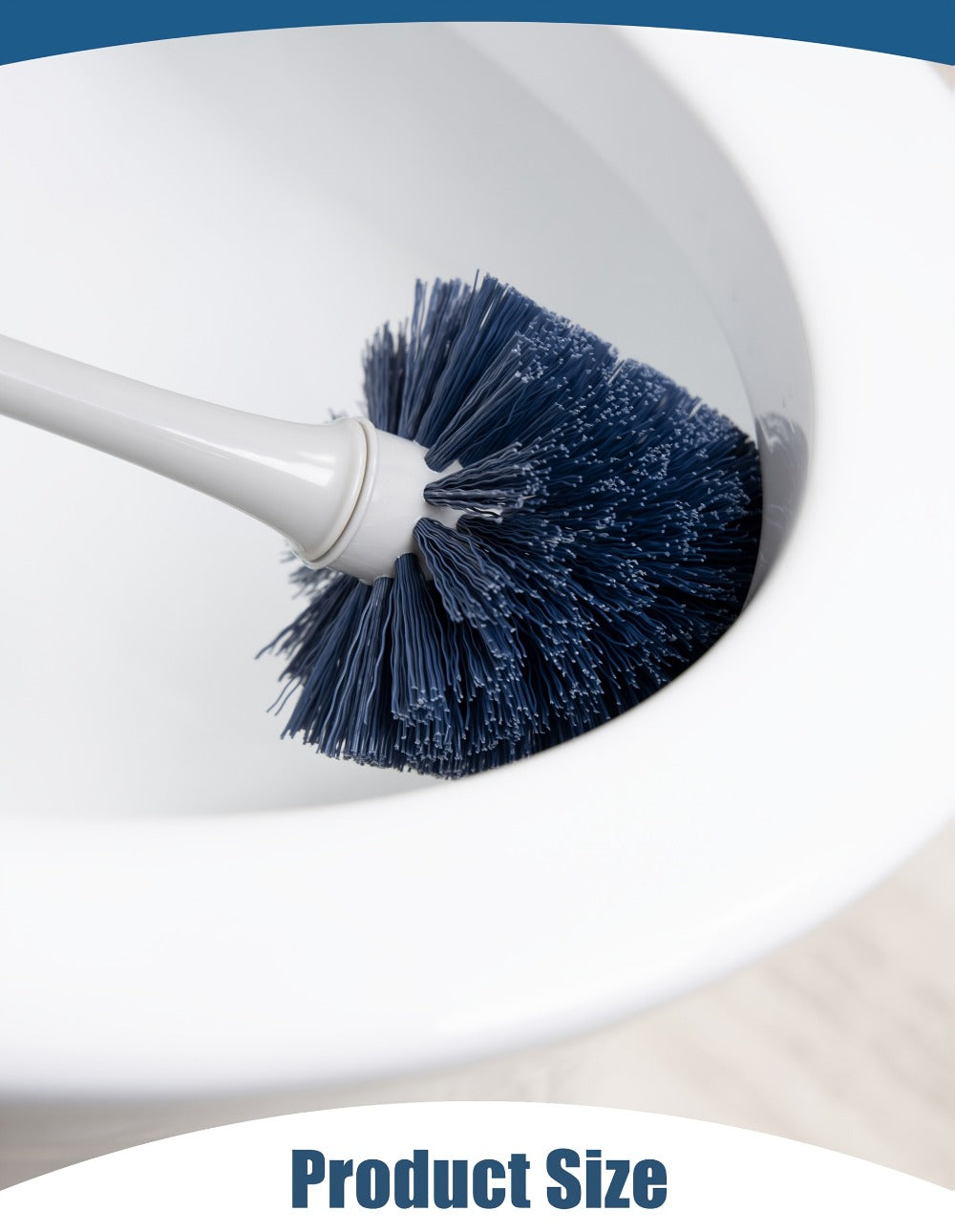 Toilet Plunger and Bowl Brush Combo Set for Bathroom Cleaning – Heavy Duty Plunger with Holder & Toilet Brush with Caddy