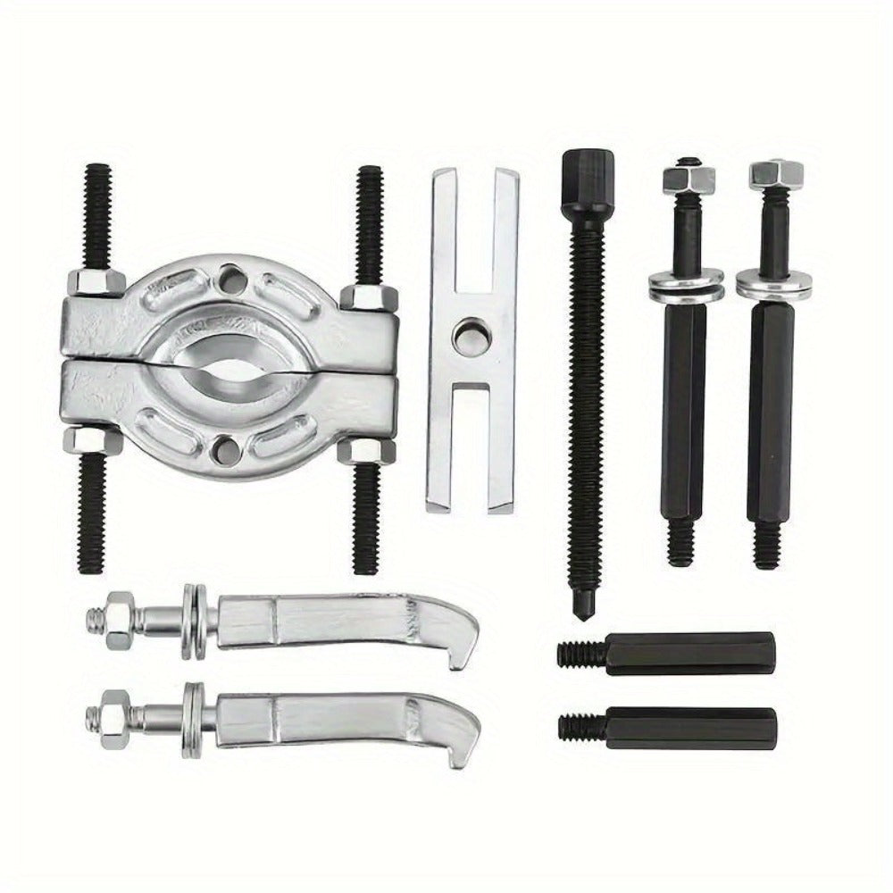 Bearing Puller Set 9-Piece – Gearbox Bearing Removal Tool Kit for Automotive & Mechanical Repair, Internal External Bearing Extractor