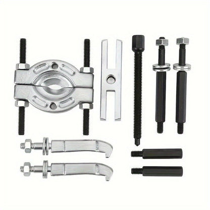 Bearing Puller Set 9-Piece – Gearbox Bearing Removal Tool Kit for Automotive & Mechanical Repair, Internal External Bearing Extractor