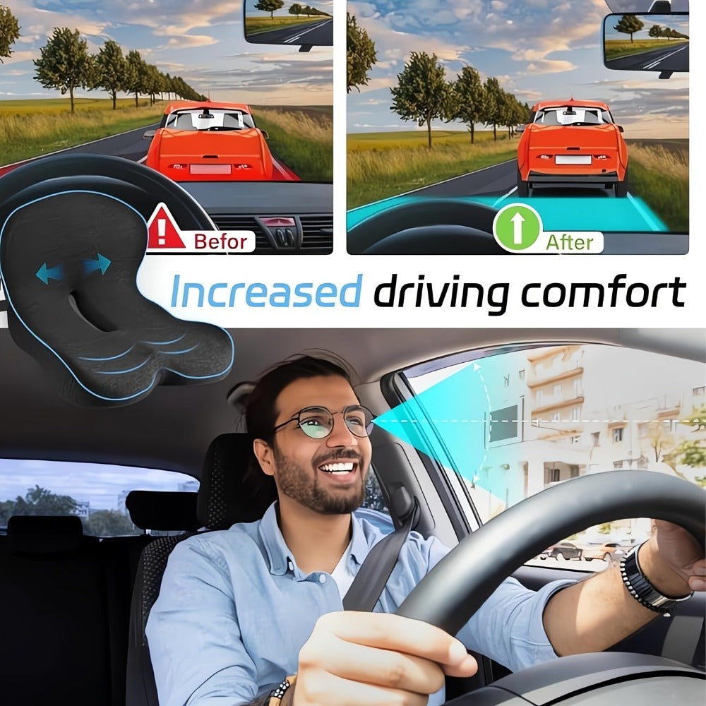 Wide One-Piece L-Shaped Seat Cushion with Integrated Back, Zippered Cover and Three Color Options