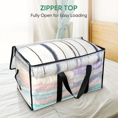 Moving Bags Oversized Storage Tote with Reinforced Handles for Clothes Packing and Moving Supplies