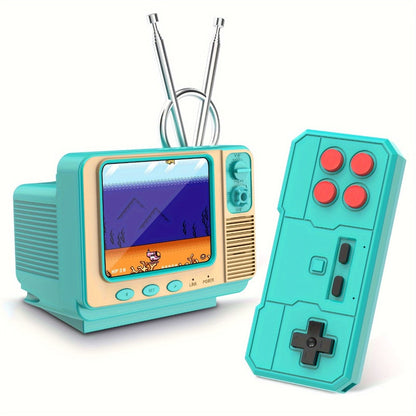 2-Player Retro Game Console with 3.0" Screen & AV TV Output, Portable Handheld Gaming System for Kids & Adults