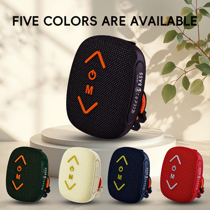 Bluetooth Bike Speaker, IPX5 Handlebar Speaker with Battery, FM, TF, AUX, TWS & Hands-Free Calls