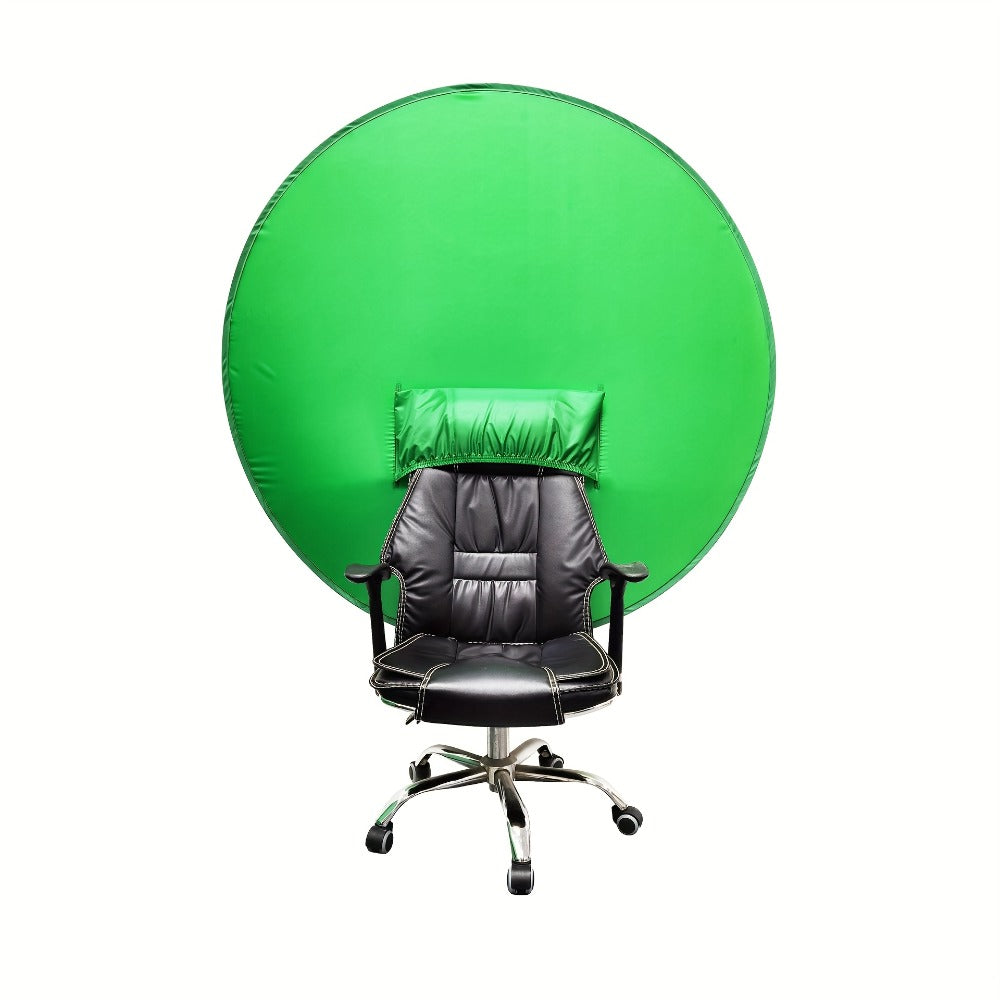 Folding Green Screen Background Frame Studio Kit | Portable Collapsible Backdrop for Live Streaming, Photography, Gaming, Video Calls