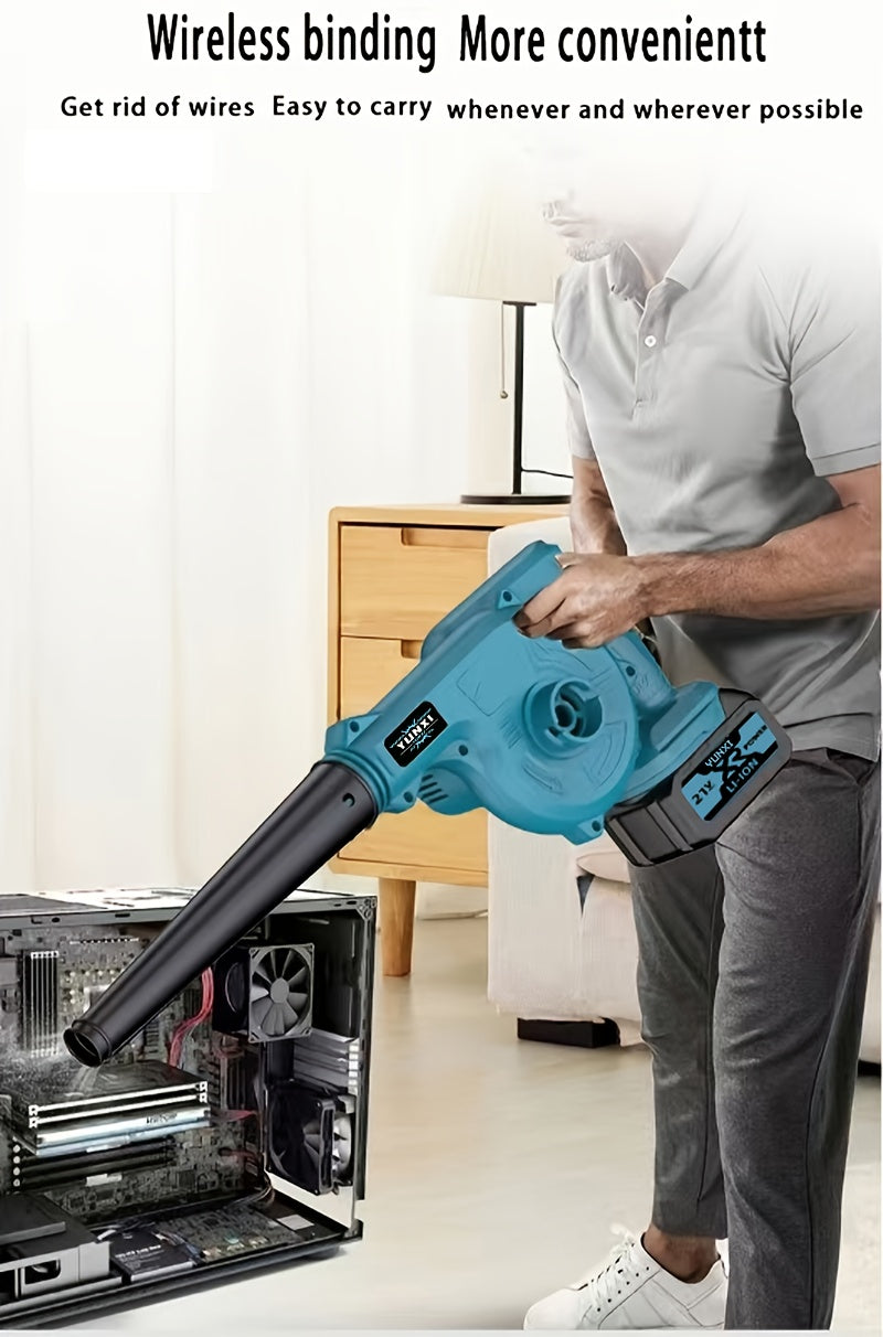Leaf Blower Cordless for Garden, Patio and Yard Use, with the Listed Configuration, for Everyday Use and Organized Storage