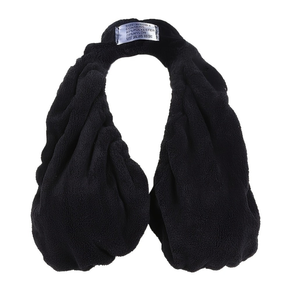 Strapless Towel Bra Wrap, Breathable Knit Beach & Sports Chest Cover for Women, Double-Sided Plush