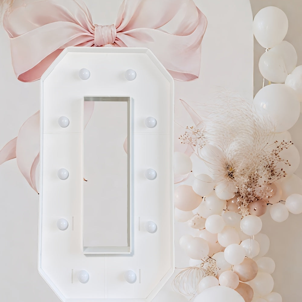 Marquee Letter Lights White LED - 3FT Light Up Letters A-Z for Birthday, Anniversary, Wedding & Party Decor