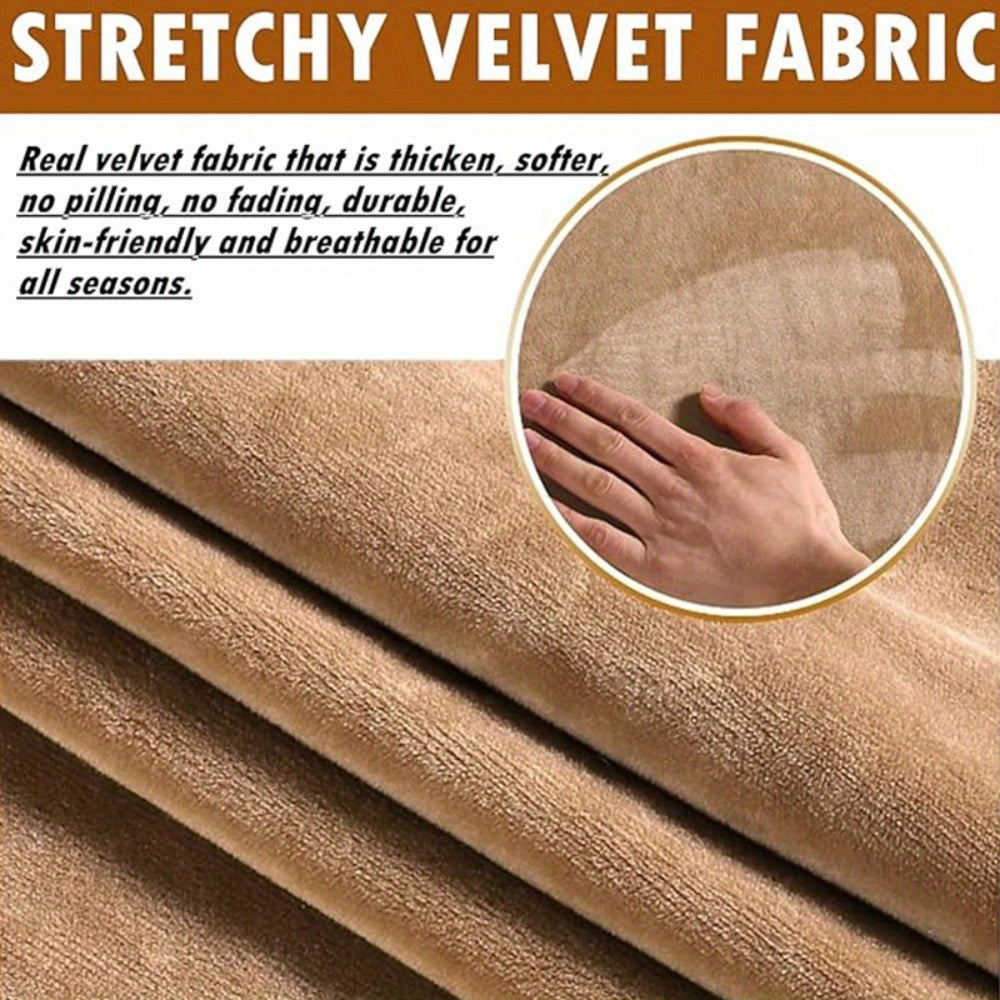 Stretch Armrest Covers for Chairs Sofa Couch 2 Pcs Spandex Elastic Arm Covers Slipcovers for Entryways, Bedrooms and Living Spaces