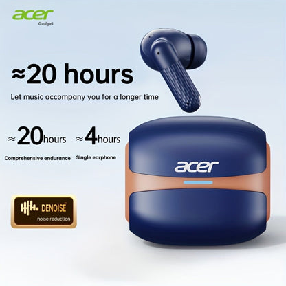 ANC Wireless Earbuds Acer Official TWS In-Ear Active Noise Cancellation Spatial Audio for Bedside Audio, Alarms and Room Entertainment