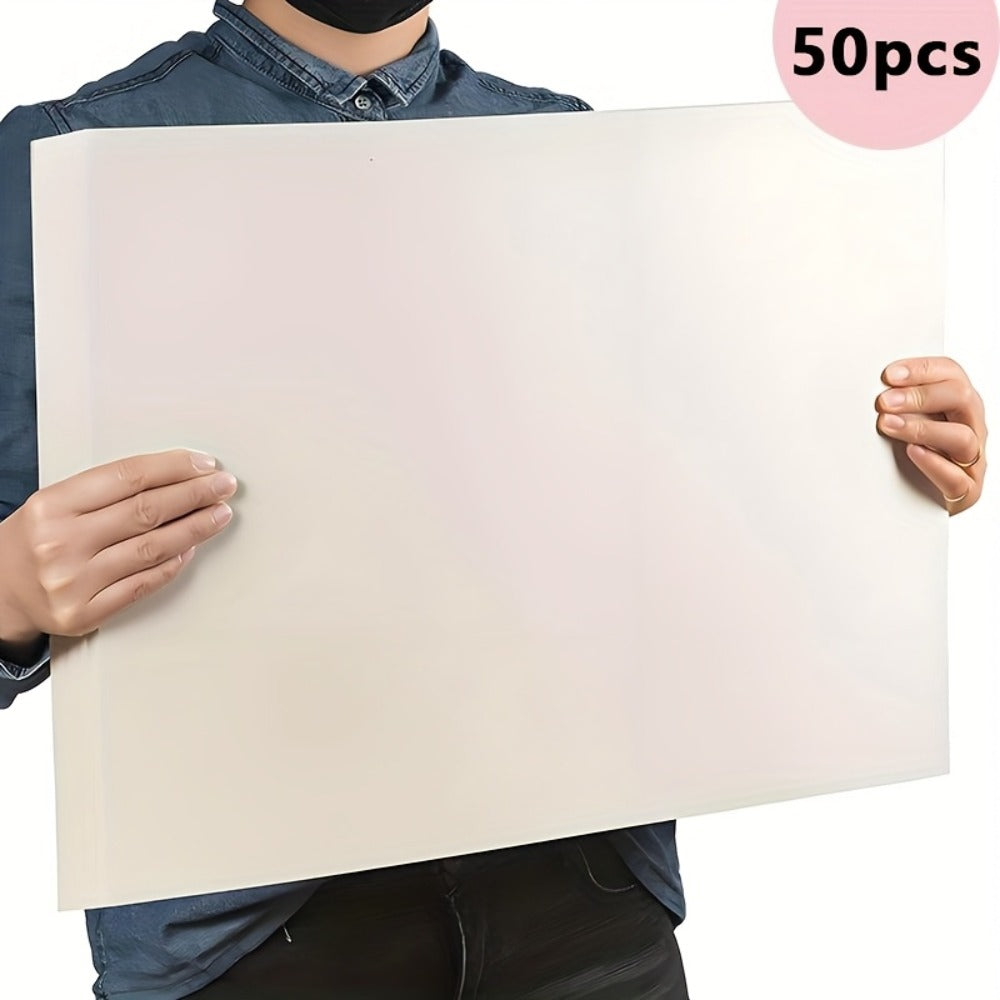 Watercolor Paper 50 Sheets Artist Grade Cold Press for Watercolor Painting DIY Crafts Sketching Available in 11.8x8.2in and 16.5x11.7in