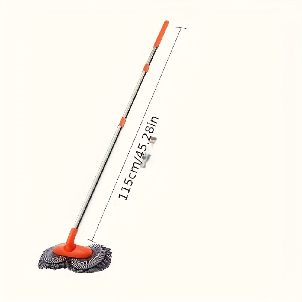 Car Wash Mop with Three-Stage Extension Handle, Rotating Microfiber Head and Replacement Head Option