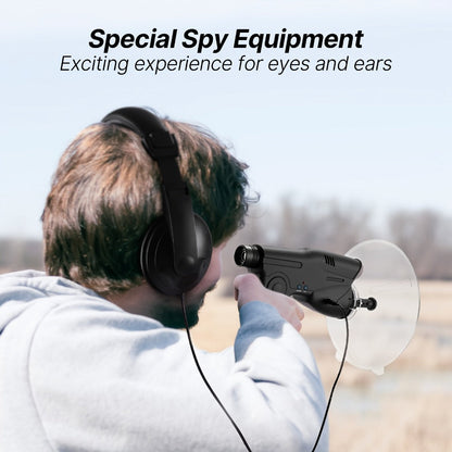 Bionic Ear Monocular Bird Listening Device 8x Magnification, ProSound Digital Sound Amplifier, Long Range 1200M