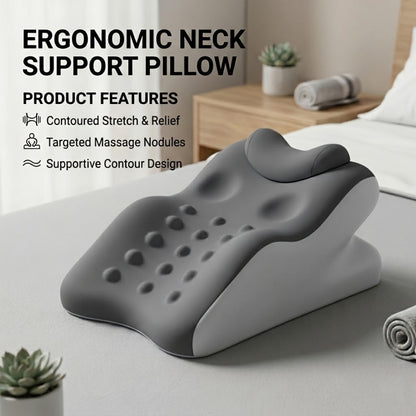 Wedge Pillow Memory Foam – Ergonomic Cervical & Lumbar Support for Stomach, Side & Back Sleepers | Breathable Removable Washable Cover