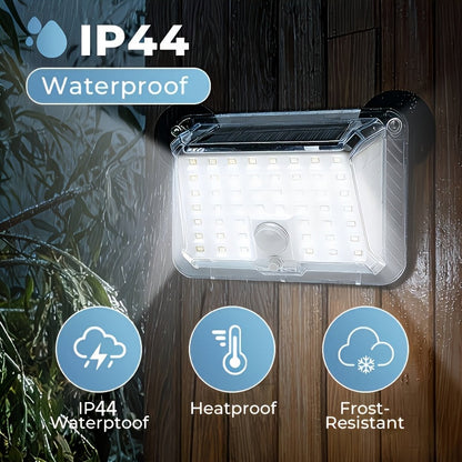 Magnetic RV Solar Motion Light 800LM – 90 LED, 270° Sensor, 3 Modes, IP65 Waterproof, for RV Awning, Camper