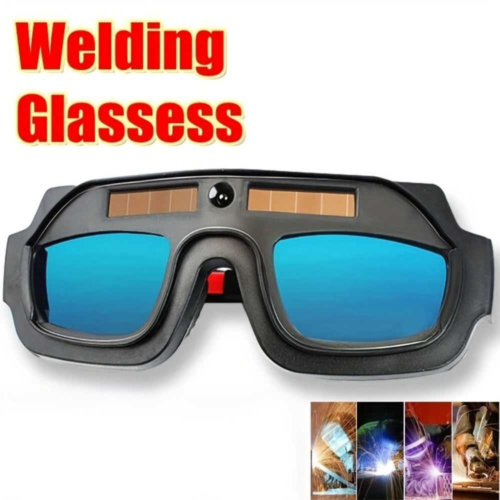 Auto-Darkening Welding Goggles True Color Lens – Anti-Glare Safety Glasses for TIG MIG MMA Plasma Welding