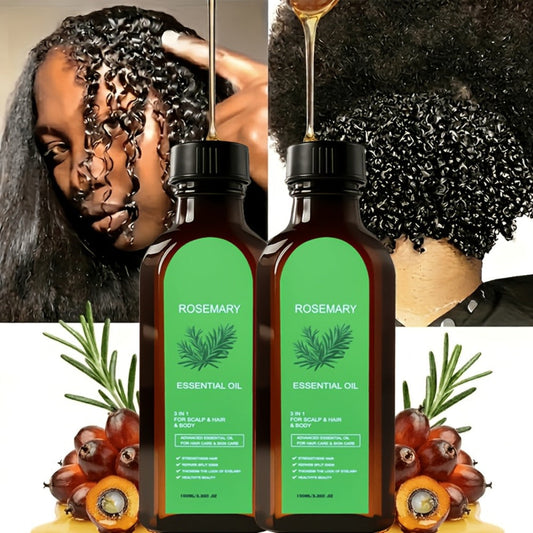 Rosemary Biotin Argan & Batana Hair Oil Spray Multi-Pack, Deep, Scalp Nourishing for Bath Time, Home Spa and Personal Care