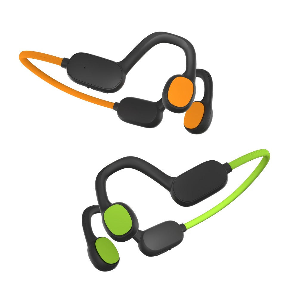 Kids Open Ear Headphones Air Conduction Wireless Bluetooth Headset Mic 20H Playtime for Bedside Audio, Alarms and Room Entertainment